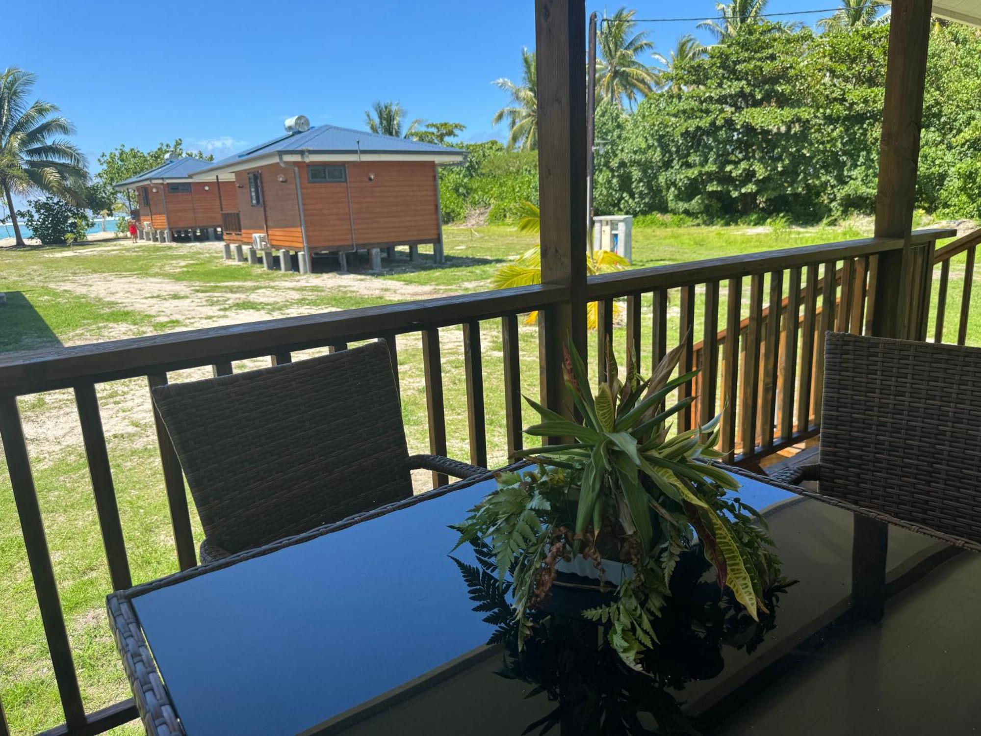 Parea Lodge Huahine Bungalow F2 #Miti Bagian luar foto