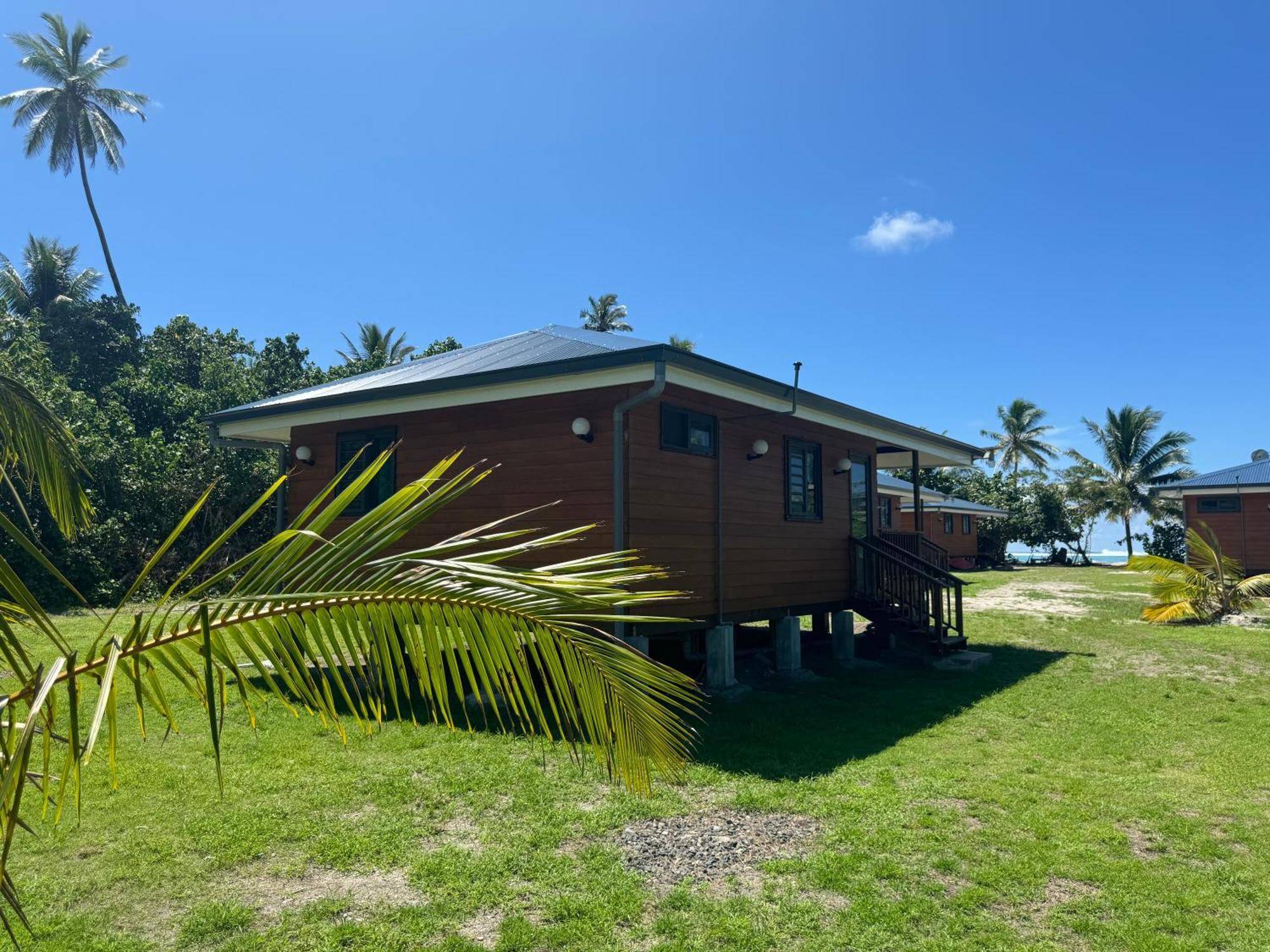 Parea Lodge Huahine Bungalow F2 #Miti Bagian luar foto