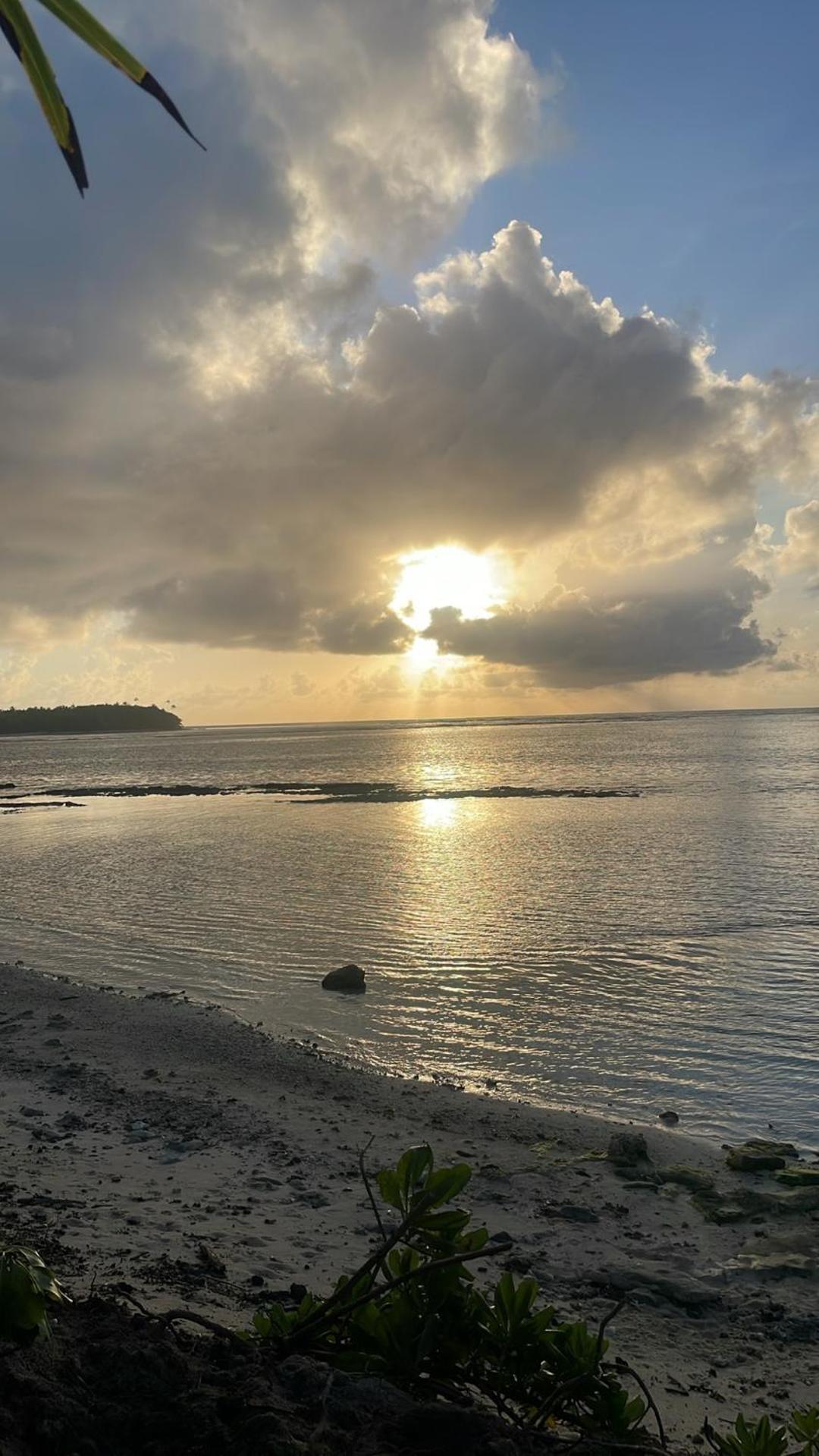 Parea Lodge Huahine Bungalow F2 #Miti Bagian luar foto